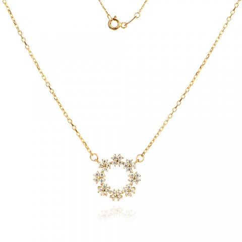 Златно колие Sparkle