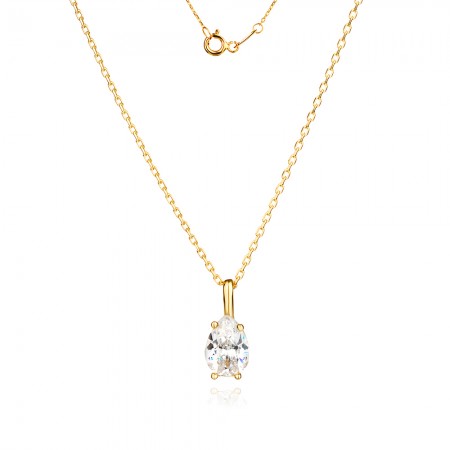 Златно колие Glamour