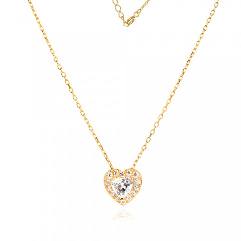 Златно колие Pure love