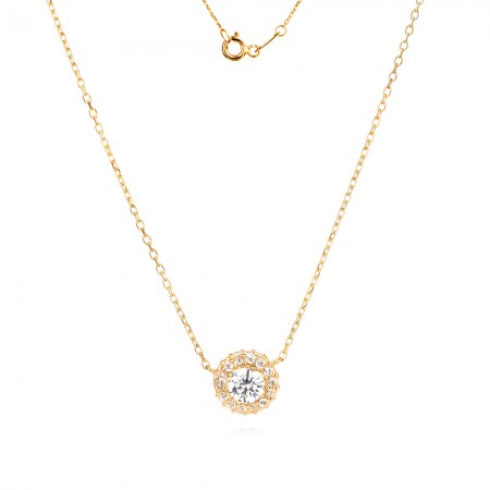 Златни обеци Minimal Glow