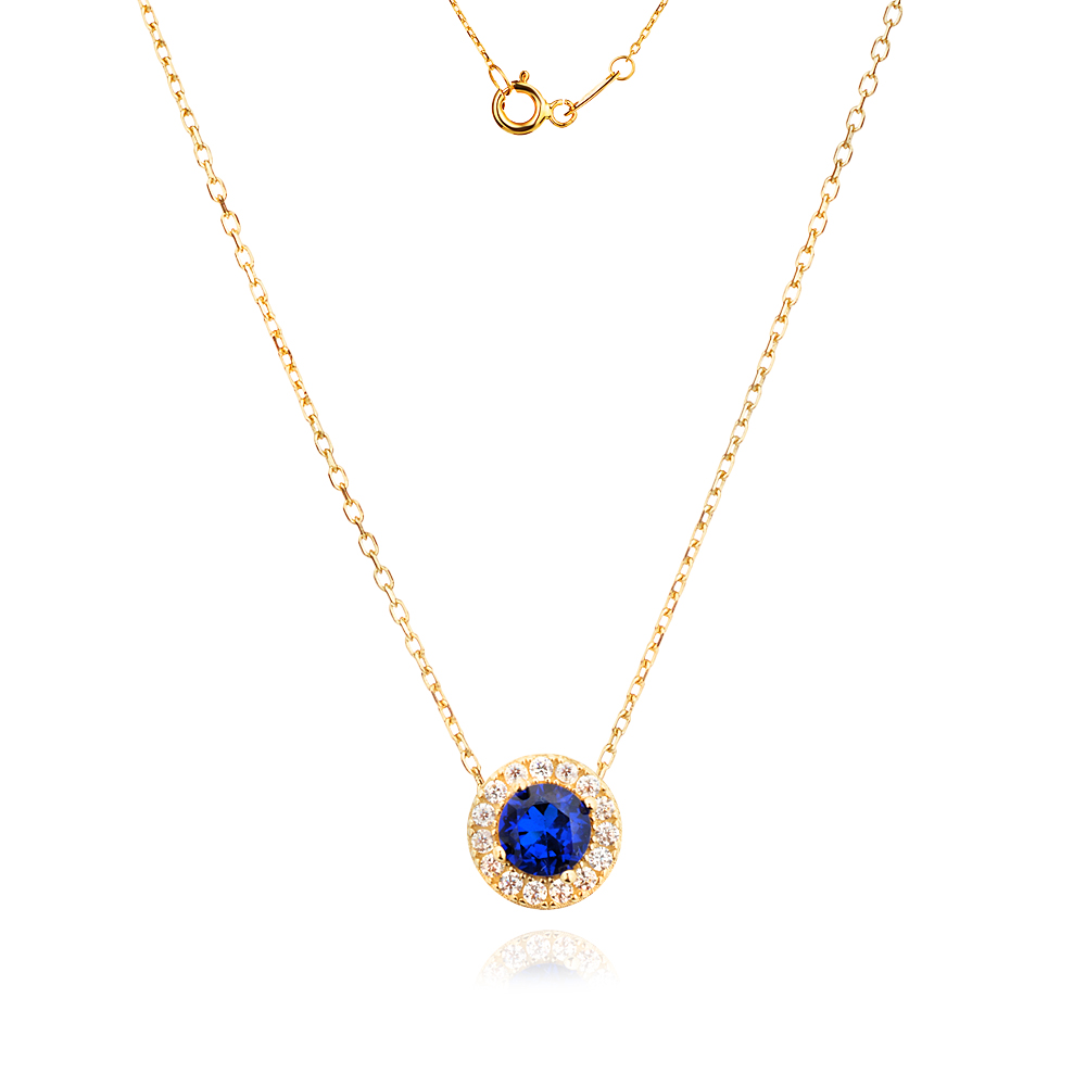 Златно колие Blue ocean