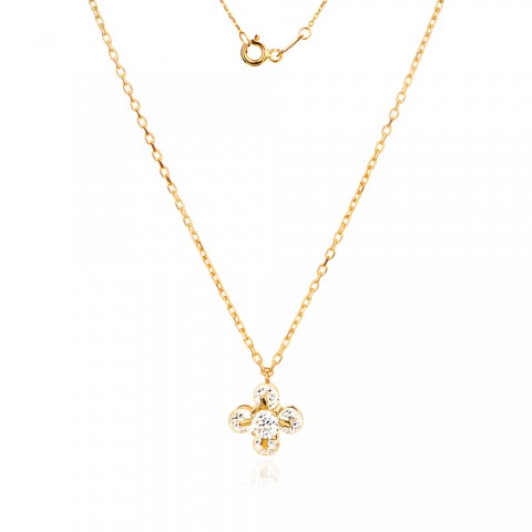 Златно колие Shine