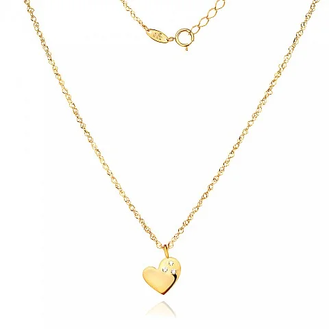 Златно колие Love shine