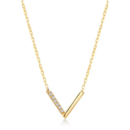 Златно колие V