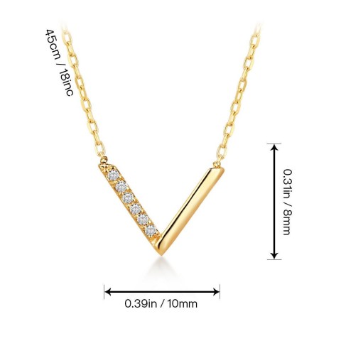 Златно колие Victory