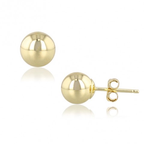 Златни обеци ball