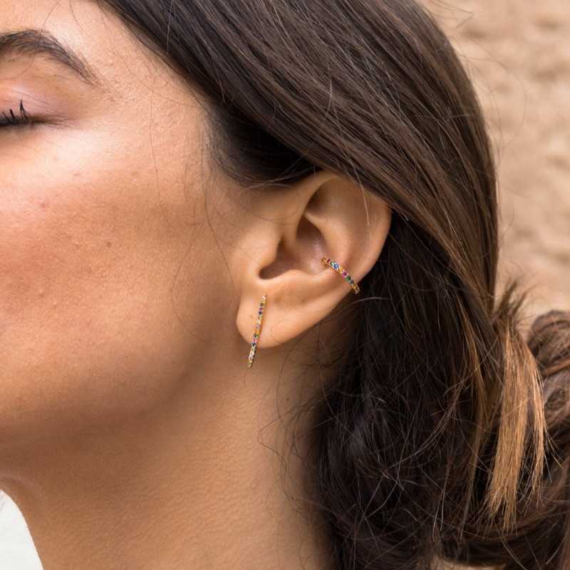 Златни обеци Lоng