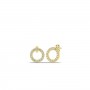 Златни обеци Little Circle