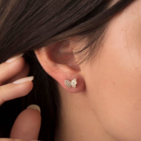 Златни обеци Winged Beauty