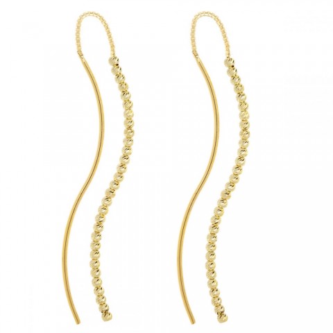 Златни обеци Golden Gleam