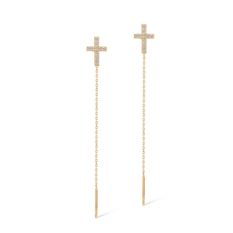 Златни обеци Golden Belief