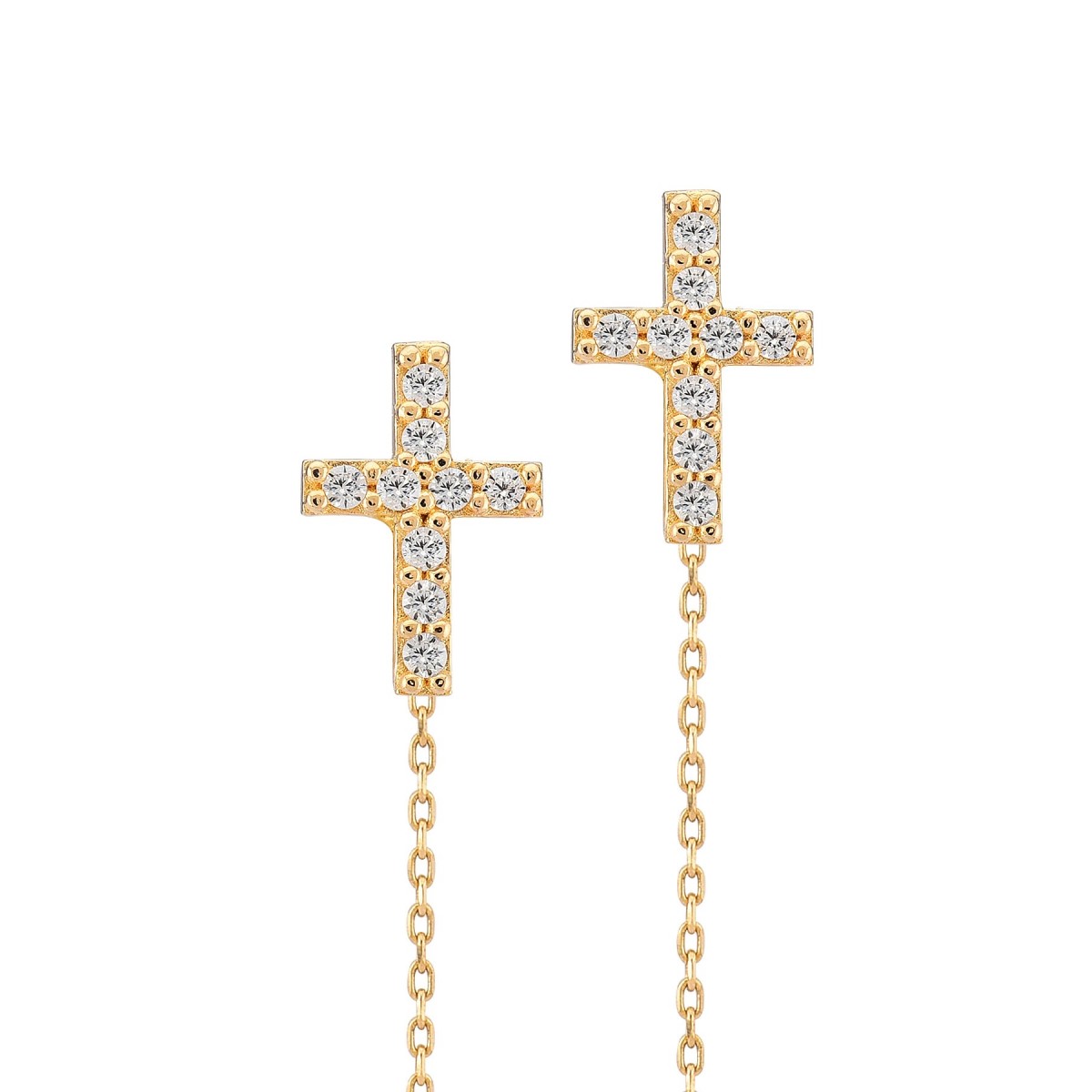 Златни обеци Gold Faith