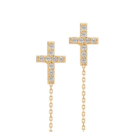 Златни обеци Gold Faith