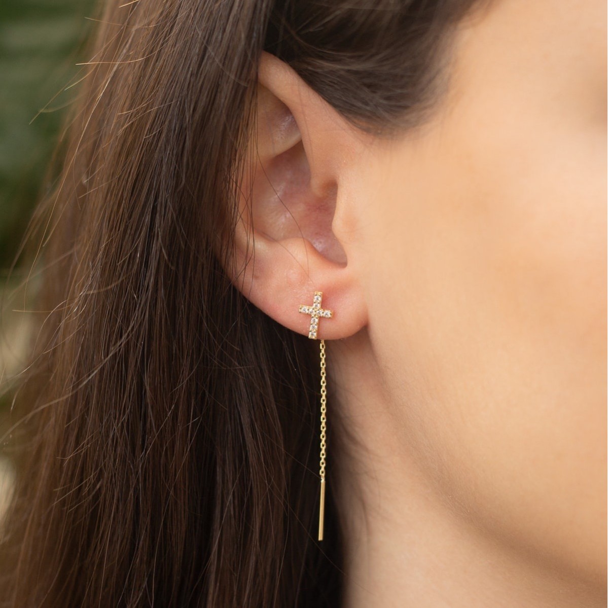 Златни обеци Gold Faith