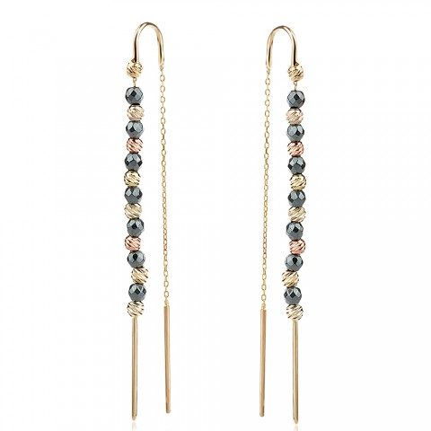 Златни обеци Luma