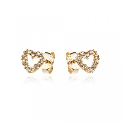 Златни обеци Amour 