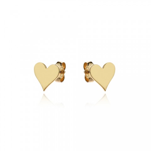 Златни обеци Pure Love