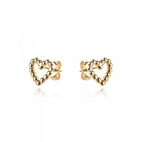 Златни обеци Heart of Magic