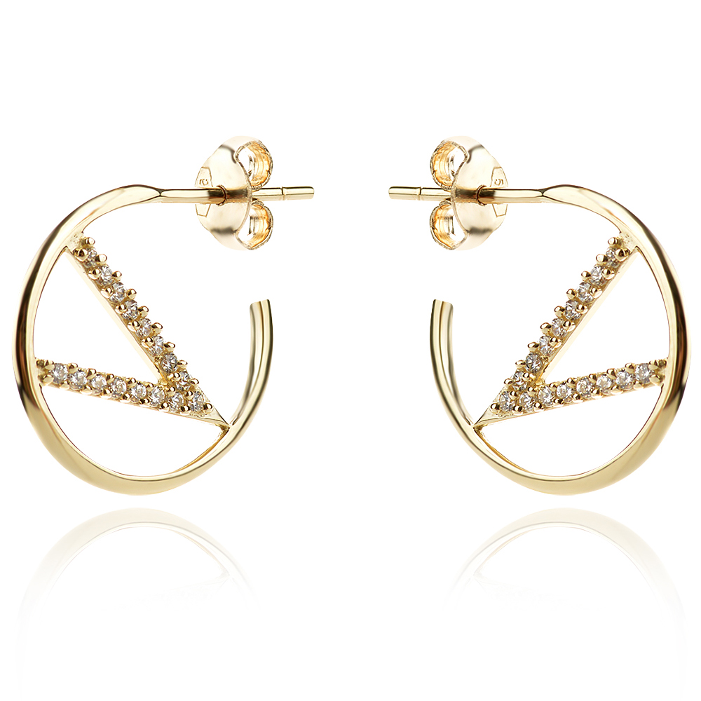 Златни обеци Magnificent