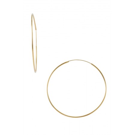 Златни обеци Rings