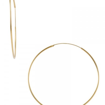 Златни обеци Rings