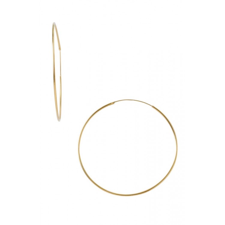 Златни обеци Rings