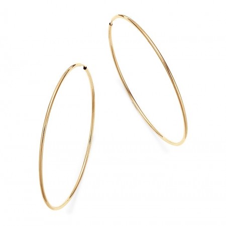 Златни обеци Rings