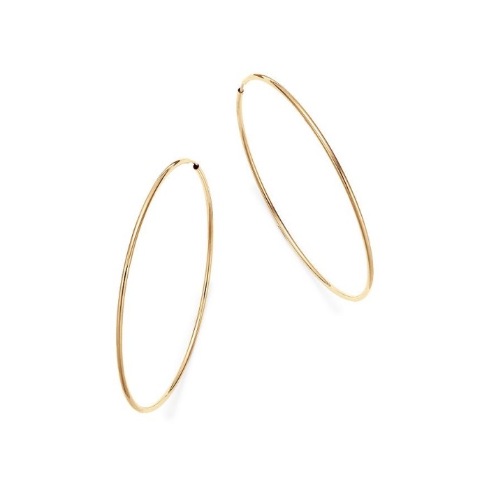 Златни обеци Rings