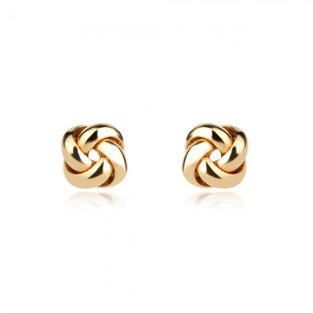 Златни обеци Pure love