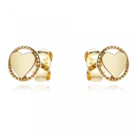 Златни обеци Golden Heart