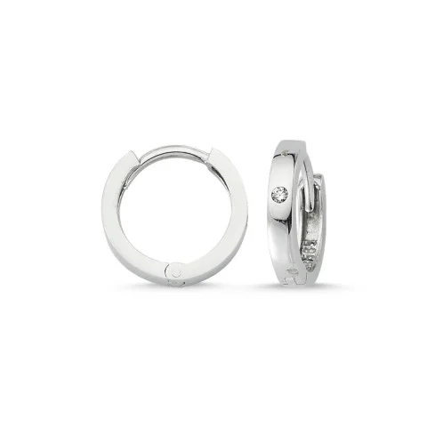 Златни обеци Classic Stone