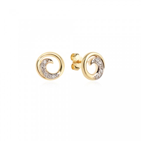 Златни обеци Ciela