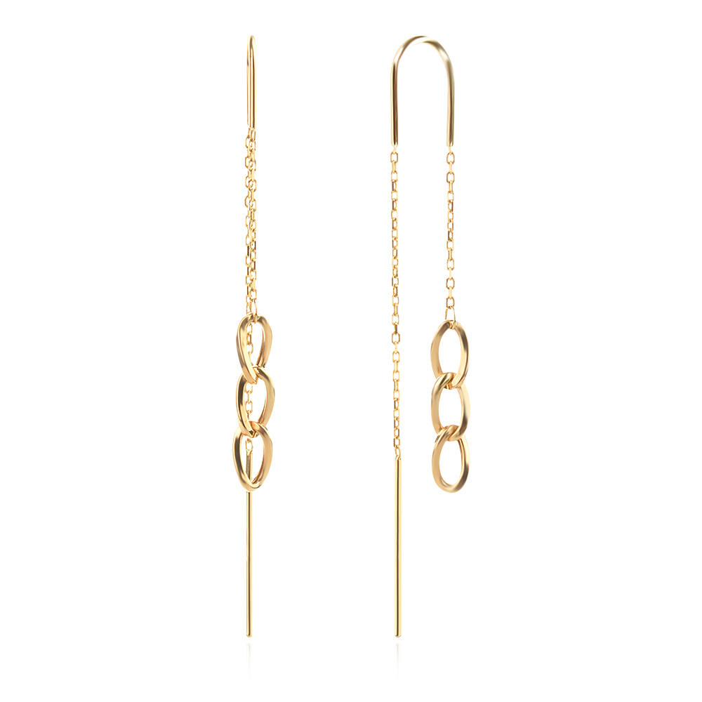 Златни обеци Evin