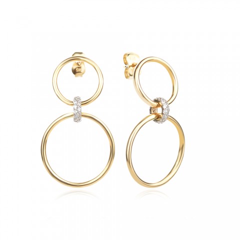 Златни обеци Lysia