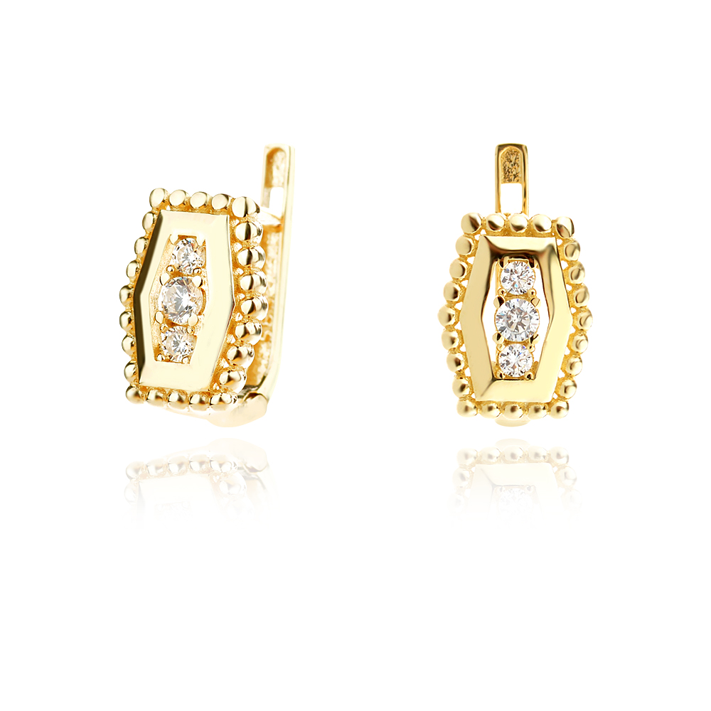 Златни обеци Memory