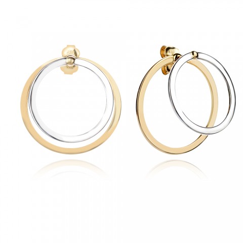 Златни обеци Loop