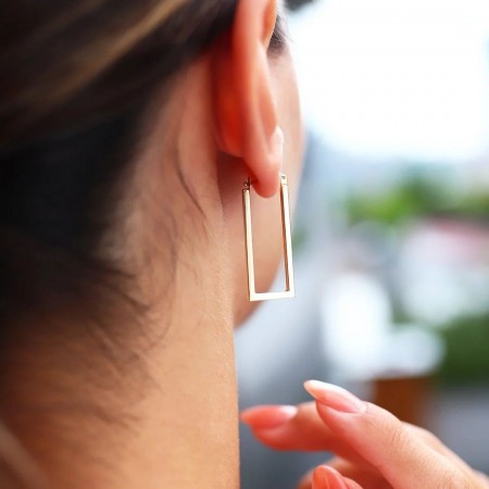 Златни обеци Alema