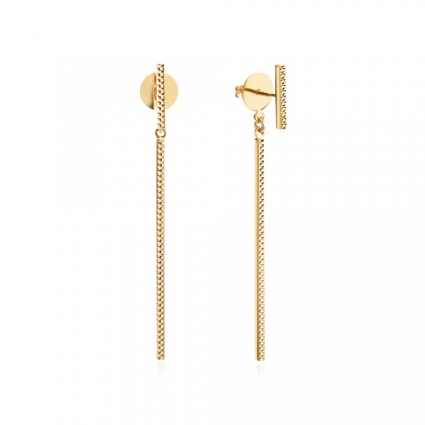 Златни обеци Luxe Line