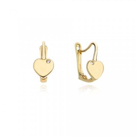 Златни обеци Tiny Love