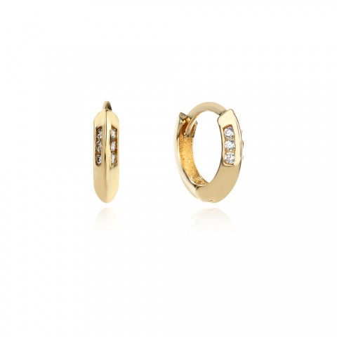 Златни обеци Lumina