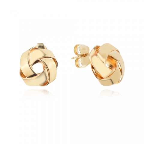 Златни обеци Link