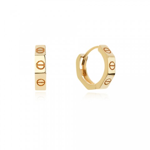 Златни обеци Nove