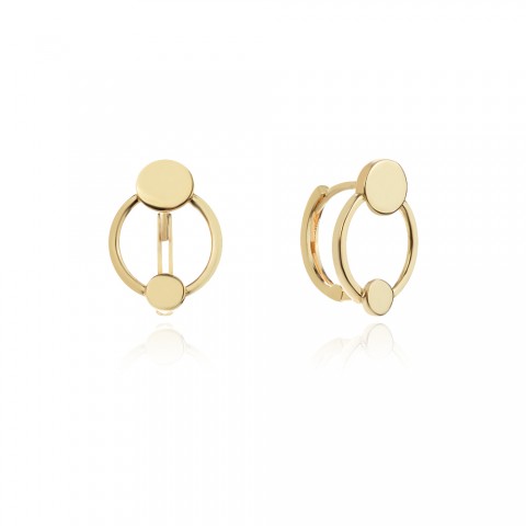 Златни обеци Spot Earrings