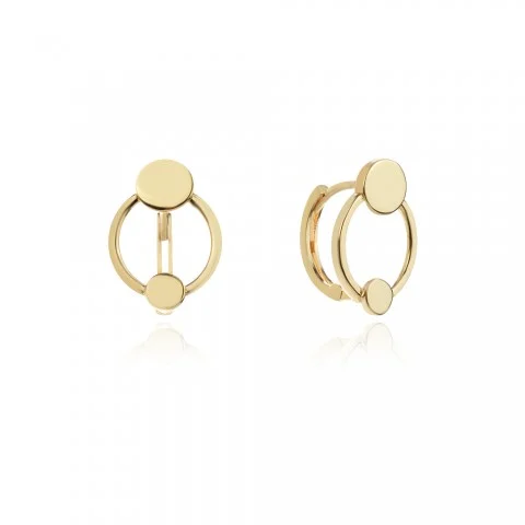Златни обеци Spot Earrings