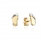 Златни обеци Baby Treads