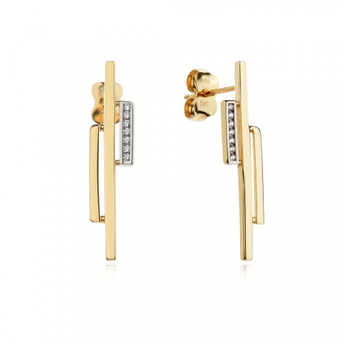 Златни обеци Mosey