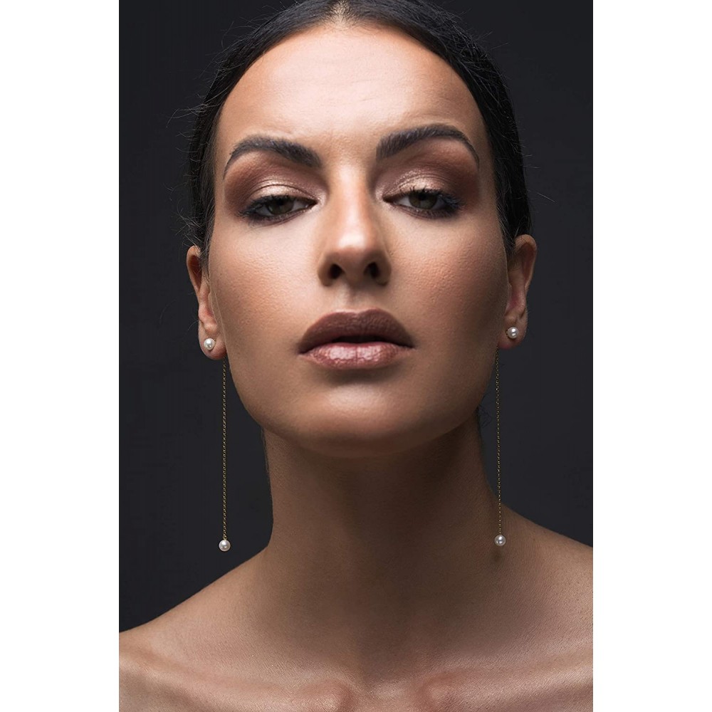 Златни обеци Мy sweet pearl