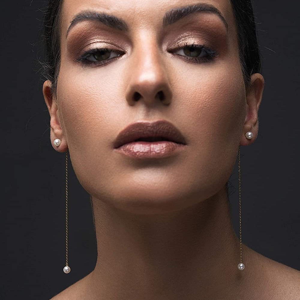 Златни обеци Мy sweet pearl