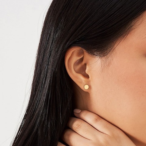 Златни обеци Spark