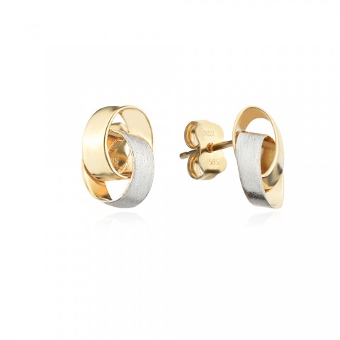 Златни обеци Cadia Luxe